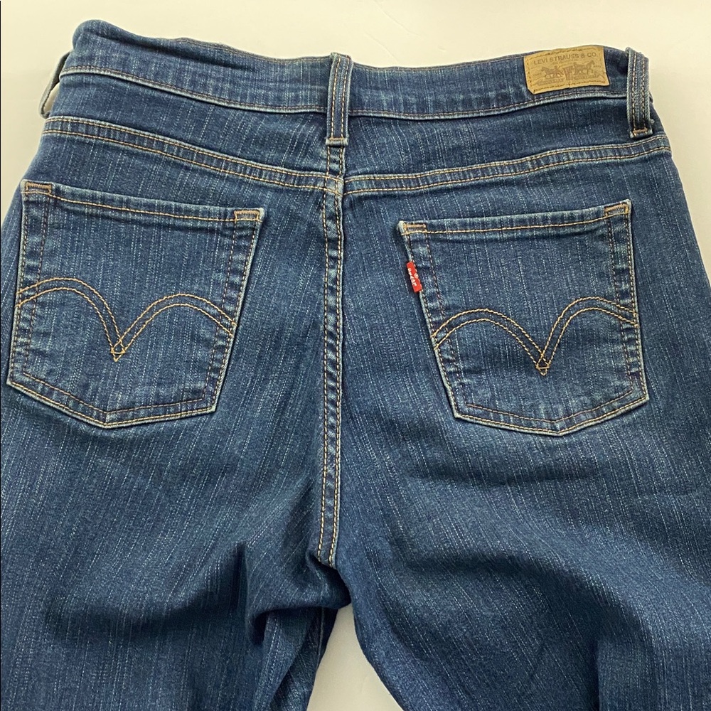Levi's 512 Perfectly Slimming Fit Boot Cut Denim Jeans - Picture 8 of 11